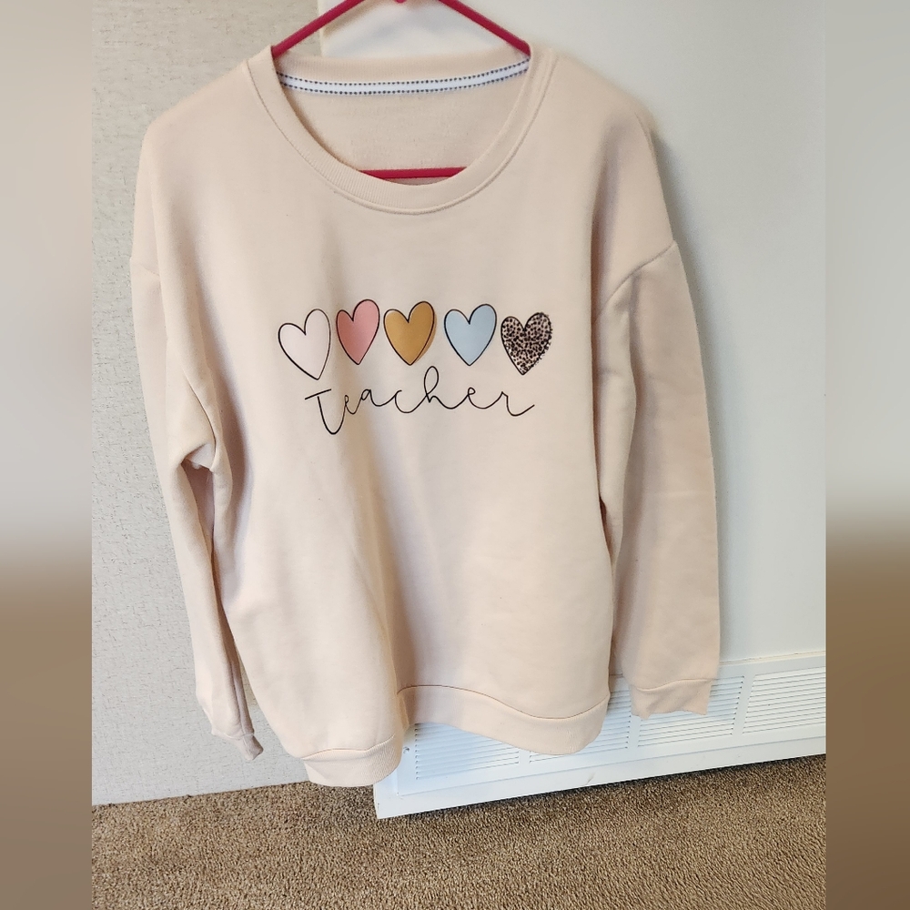 Womens Teacher size XL Sweatshirt
